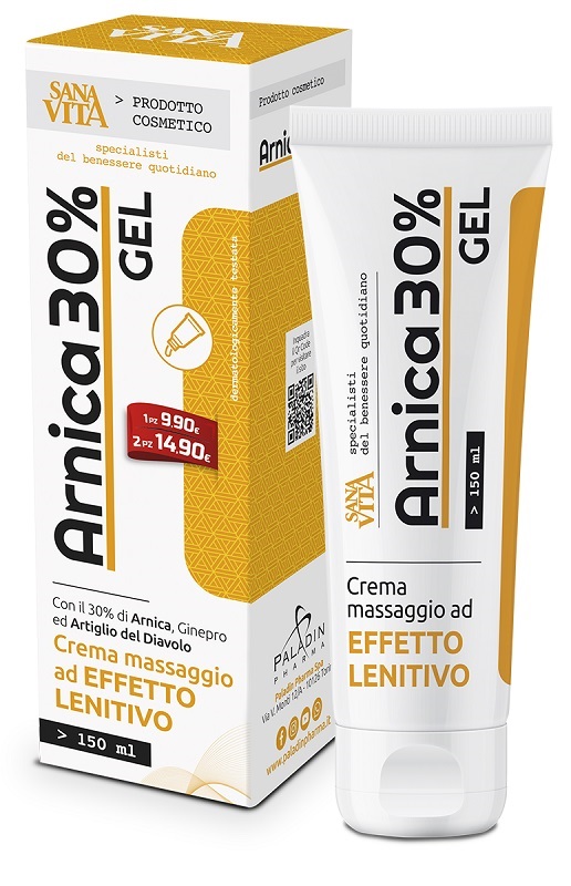 SANAVITA ARNICA 30% GEL 150 ML - Magnumfarma.it