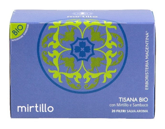 TISANA MIRTILLO BIO 20 FILTRI - Magnumfarma.it