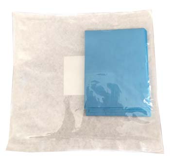 TELO STERILE STANDARD MONOUSO IN TNT IMPERMEABILE PLASTIFICATO 45 CM X 75 CM 1 PEZZO - Magnumfarma.it