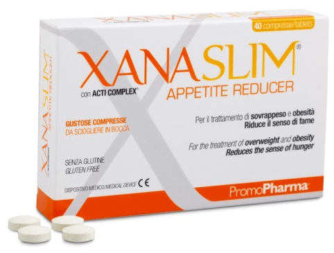 XANASLIM APPETITE REDUCER 40 COMPRESSE MASTICABILI - Magnumfarma.it