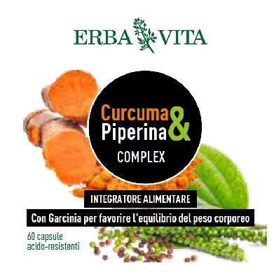 CURCUMA&PIPERINA COMPLEX 60 CAPSULE - Magnumfarma.it