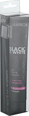 CURAPROX BLACK IS WHITE DENTIFRICI SBIANCANTI 1 DENTIFRICIO DA 90ML + 1 SPAZZOLINO - Magnumfarma.it