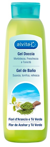 ALVITA GEL DOCCIA FIORI ARANCIO/TE' VERDE 300 ML - Magnumfarma.it
