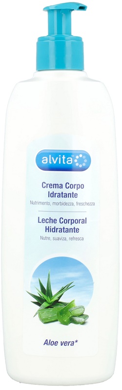 ALVITA CREMA CORPO IDRATANTE ALOE VERA 400 ML - Magnumfarma.it