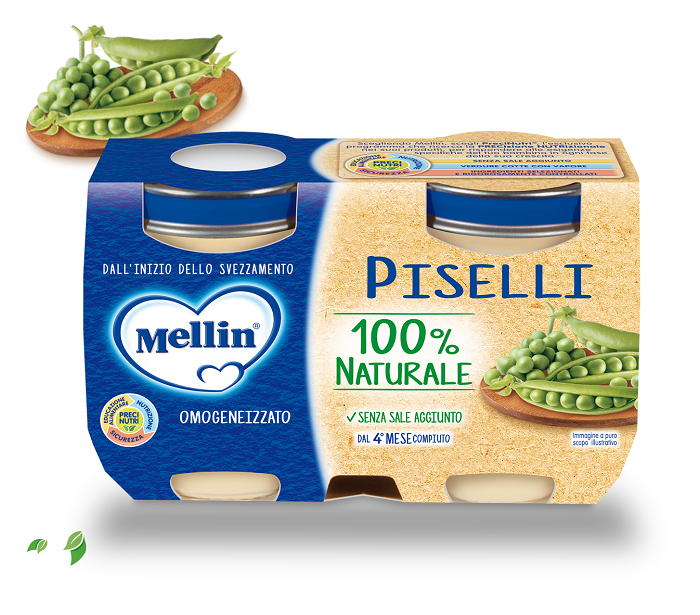 OMOGENEIZZATO PISELLI 2 X 125 G - Magnumfarma.it