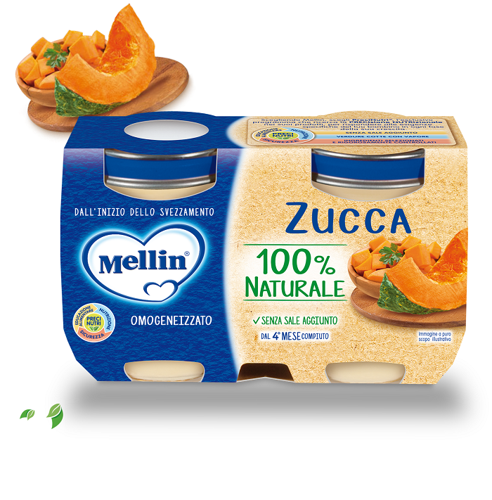 OMOGENEIZZATO ZUCCA 2 X 125 G - Magnumfarma.it
