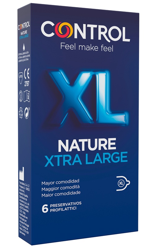 PROFILATTICO CONTROL NATURE XL 6 PEZZI - Magnumfarma.it