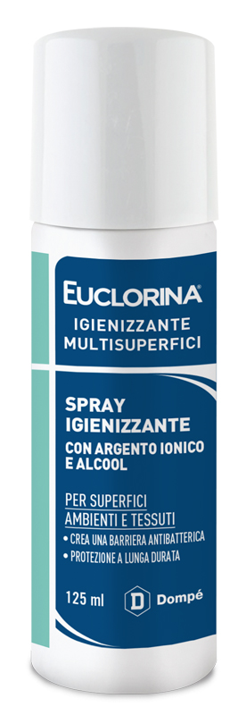 EUCLORINA IGIENIZZANTE MULTISUPERFICI SPRAY 125 ML - Magnumfarma.it