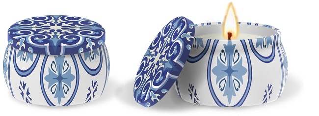 MAIOLICHE CANDELA BLUE - Magnumfarma.it