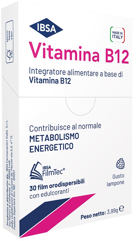 VITAMINA B12 IBSA 30 FILM ORALI - Magnumfarma.it