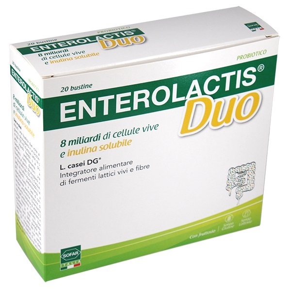 ENTEROLACTIS DUO POLVERE 20 BUSTINE - Magnumfarma.it